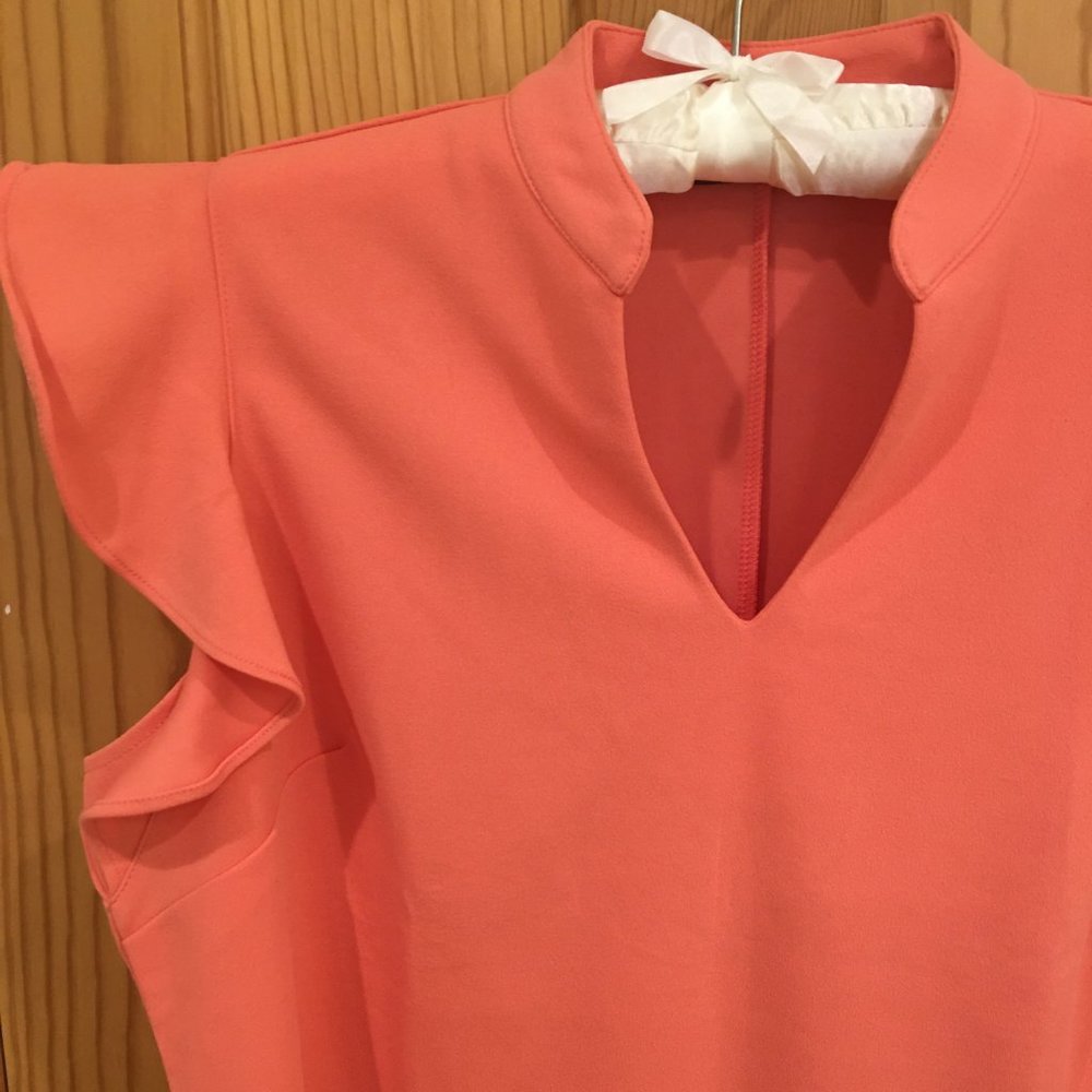 Flutter Sleeve Top With Shorts Nwot. - image 4